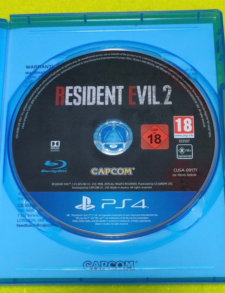 PS4 RESIDENT EVIL 2 バイオハザード RE2 海外版 日本語吹き替え PS4 RESIDENT EVIL 2 バイオハザード RE2 海外版 日本語吹き替え