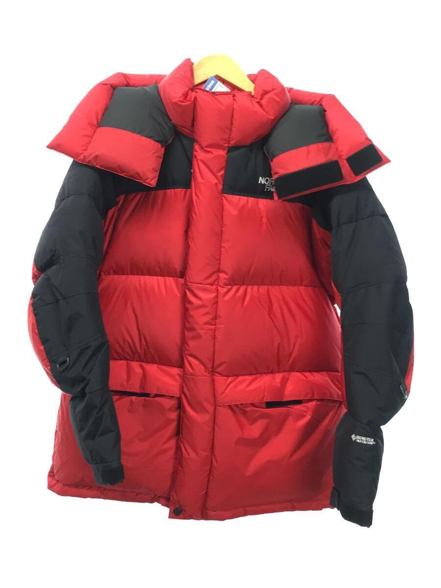 THE NORTH FACE◆HIM DOWN PARKA_ヒムダウンパーカ/M/ナイロン/RED_画像1