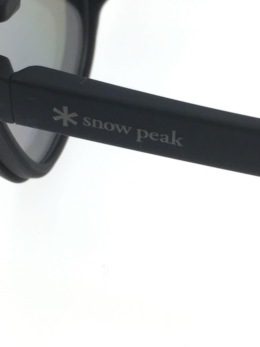 snow peak◆Switch/サングラス/ウェリントン/BLK/GRY/メンズ/URF-21S-011AB_画像4