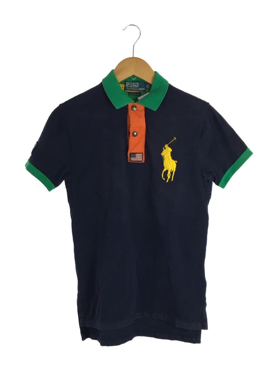 Polo Ralph Lauren ◆ Polo рубашка/xs/cotton/navy/multi -color