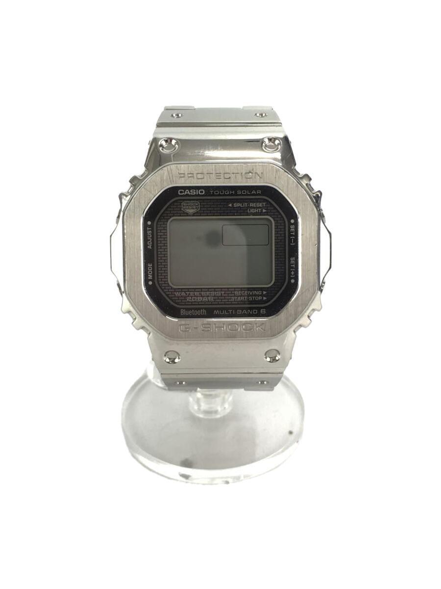 CASIO◆クォーツ腕時計/デジタル/ステンレス/CLR/SLV/SS/GMW-B5000