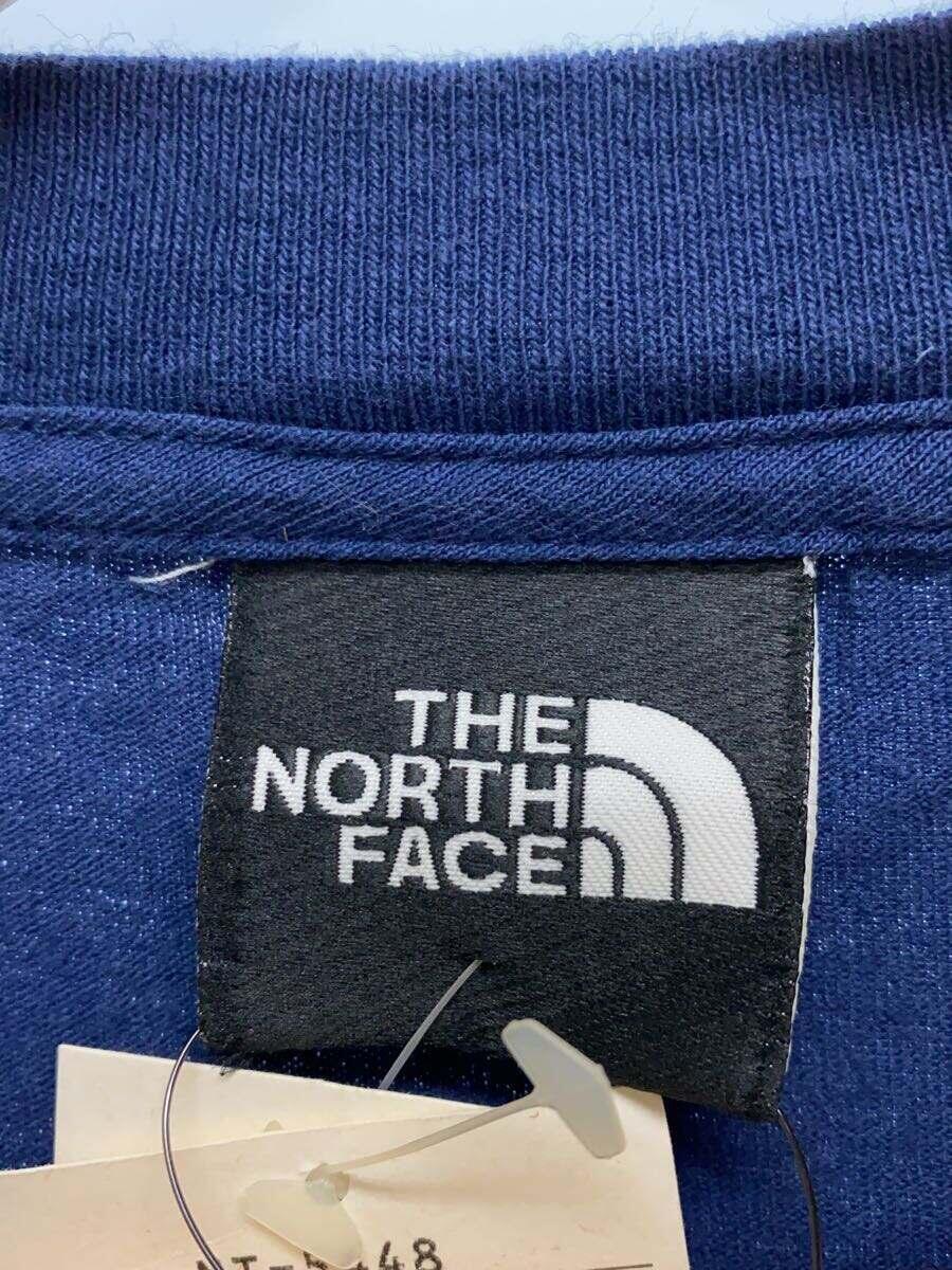THE NORTH FACE◆Tシャツ/LL/コットン/NVY/90s/タグ付/バックプリント/THE NORTH FACE/_画像3