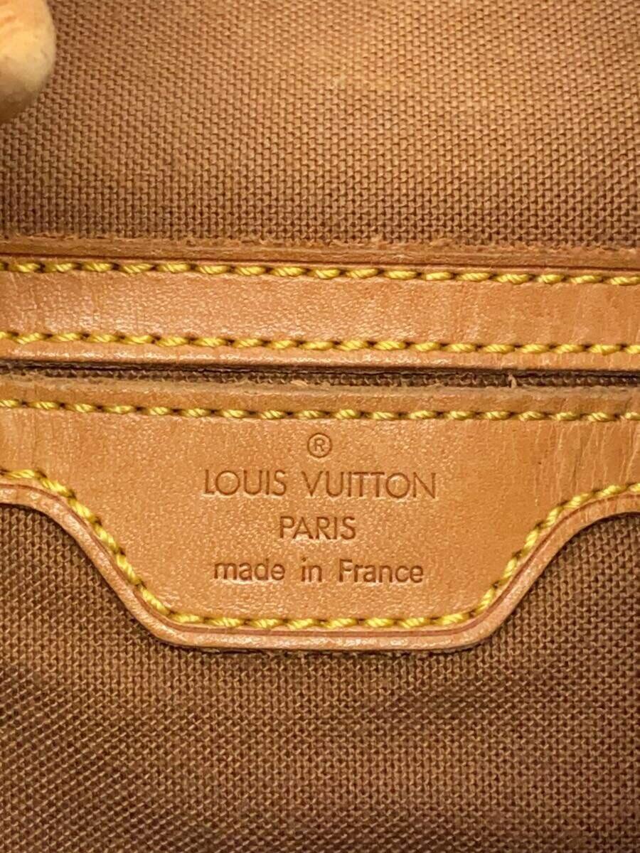 LOUIS VUITTON◆モンスリ_モノグラム・キャンバス/ブラウン/茶色//PVC/_画像5