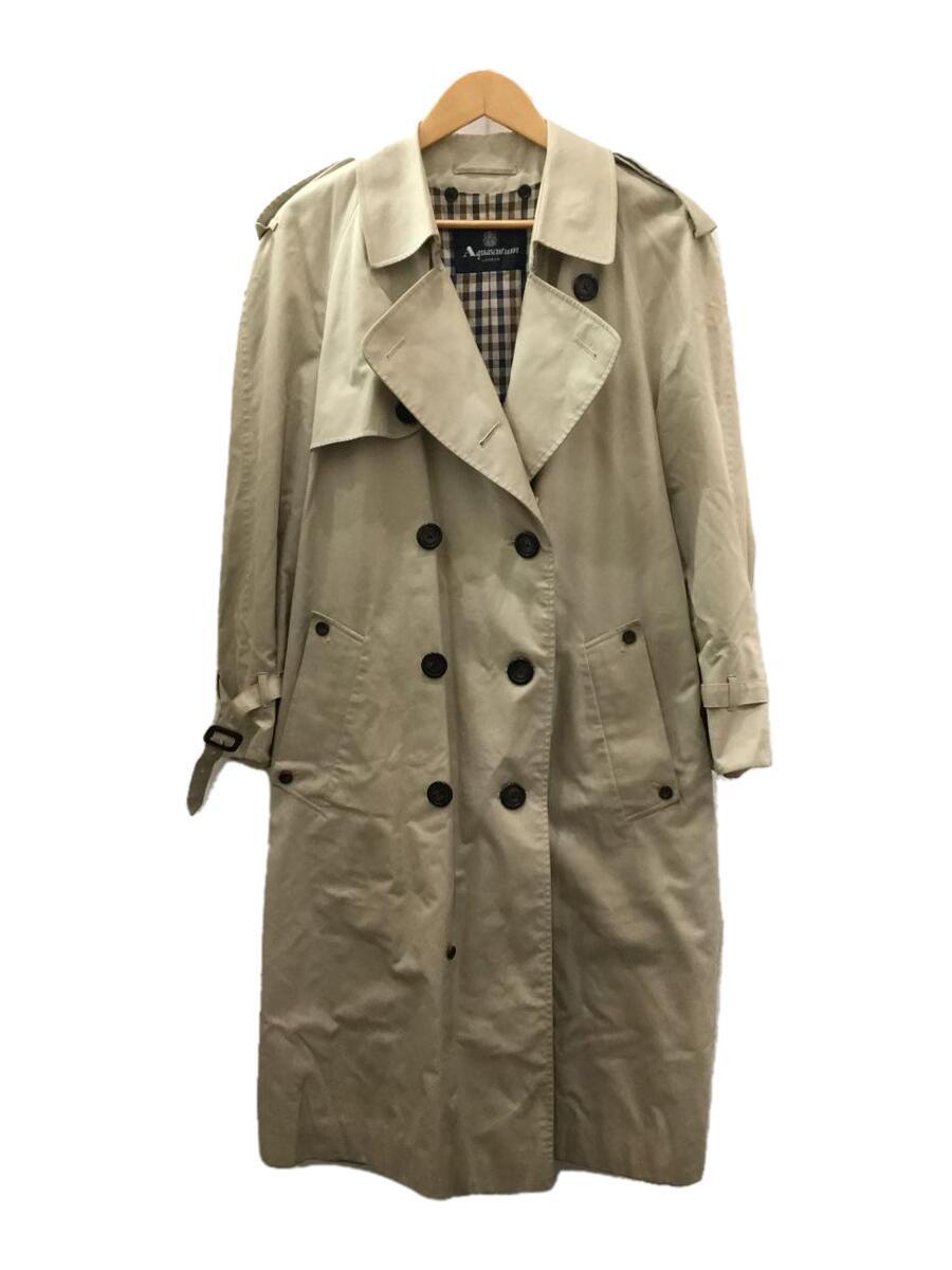 Aquascutum◆new aqua5コート/-/コットン/BEG