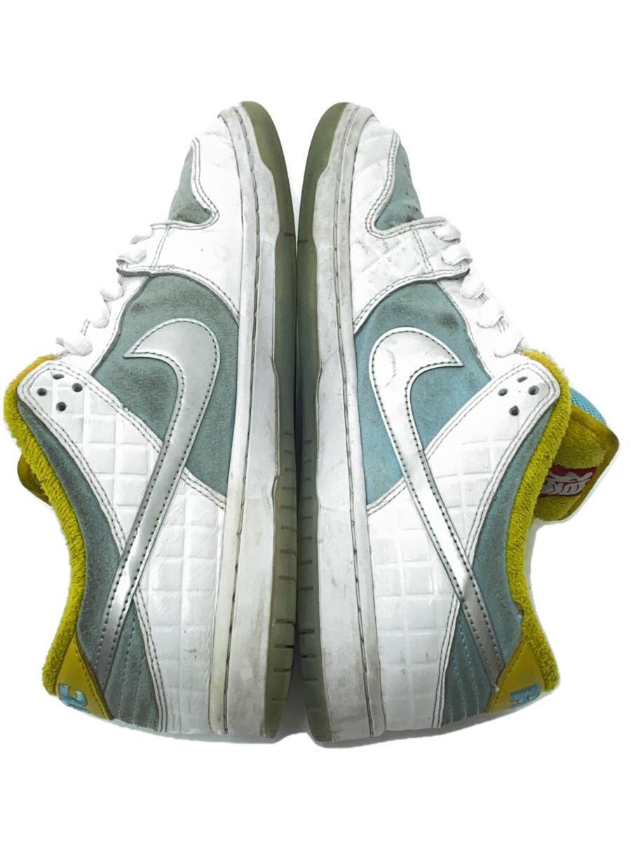 NIKE SB◆SB DUNK LOW PRO QS/銭湯/26cm/ホワイト/PVC/DH7687-400_画像7