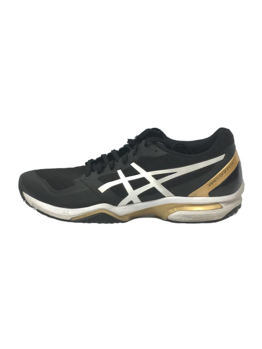 ASICS◆ローカットスニーカー/26.5cm/BLK_画像1