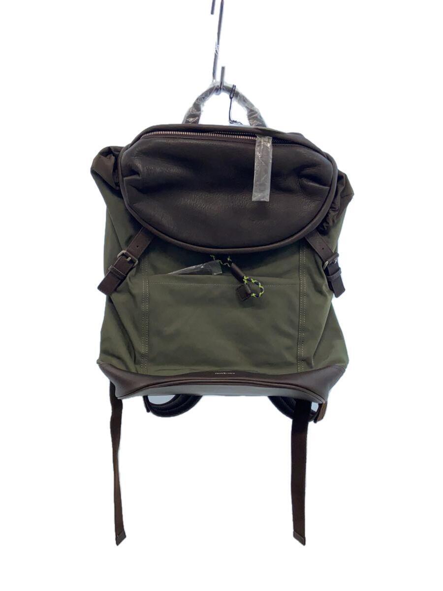 Paul Smith◆CITY SPORTS BACK PACK/リュック/バックパック/牛革/ブラウン/PSR824_画像1