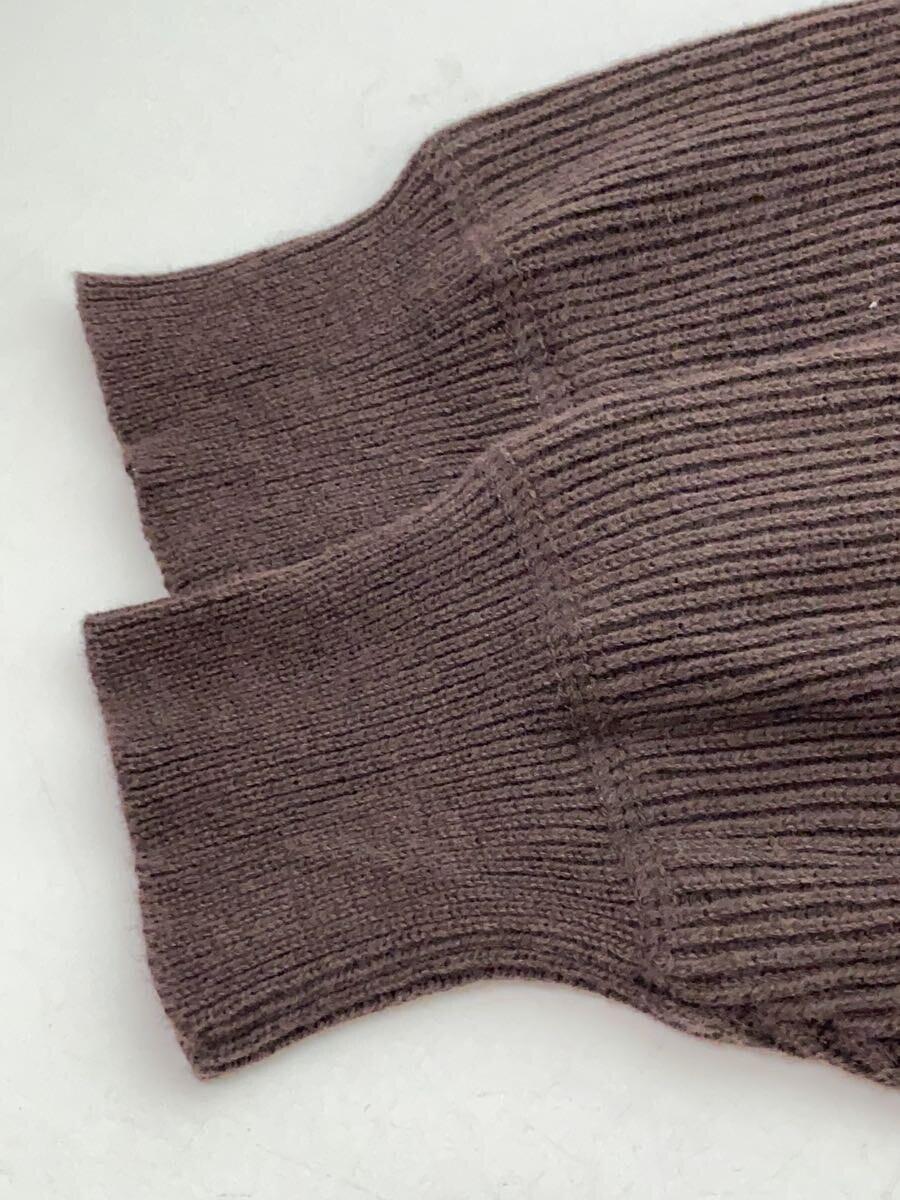 EDDIE BAUER◆Stonewashed cotton Knit/セーター(厚手)/S/コットン/BRW_画像6