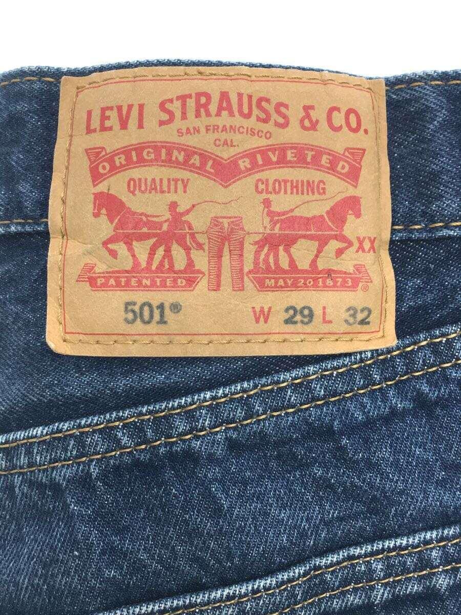 Levi’s◆ストレートパンツ/29/コットン/IDG/無地/PC9-00501-0000/_画像4