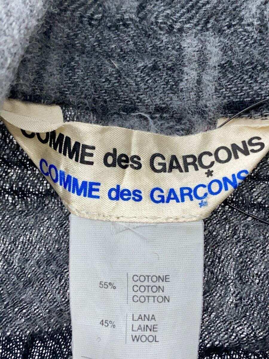 COMME des GARCONS COMME des GARCONS◆ジャケット/-/コットン/GRY/チェック_画像3