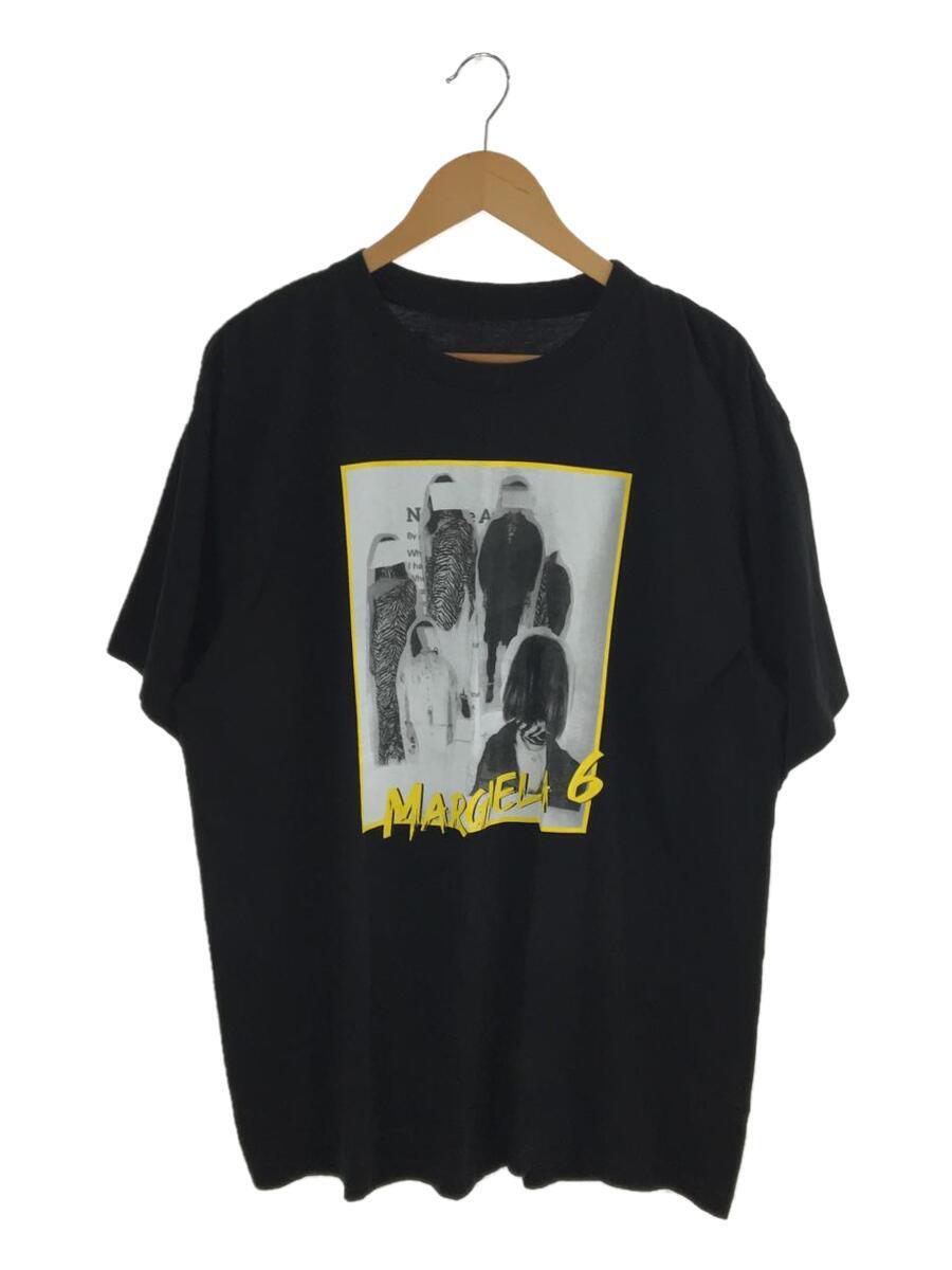 MM6◆Tシャツ/M/コットン/BLK/S52GC0193