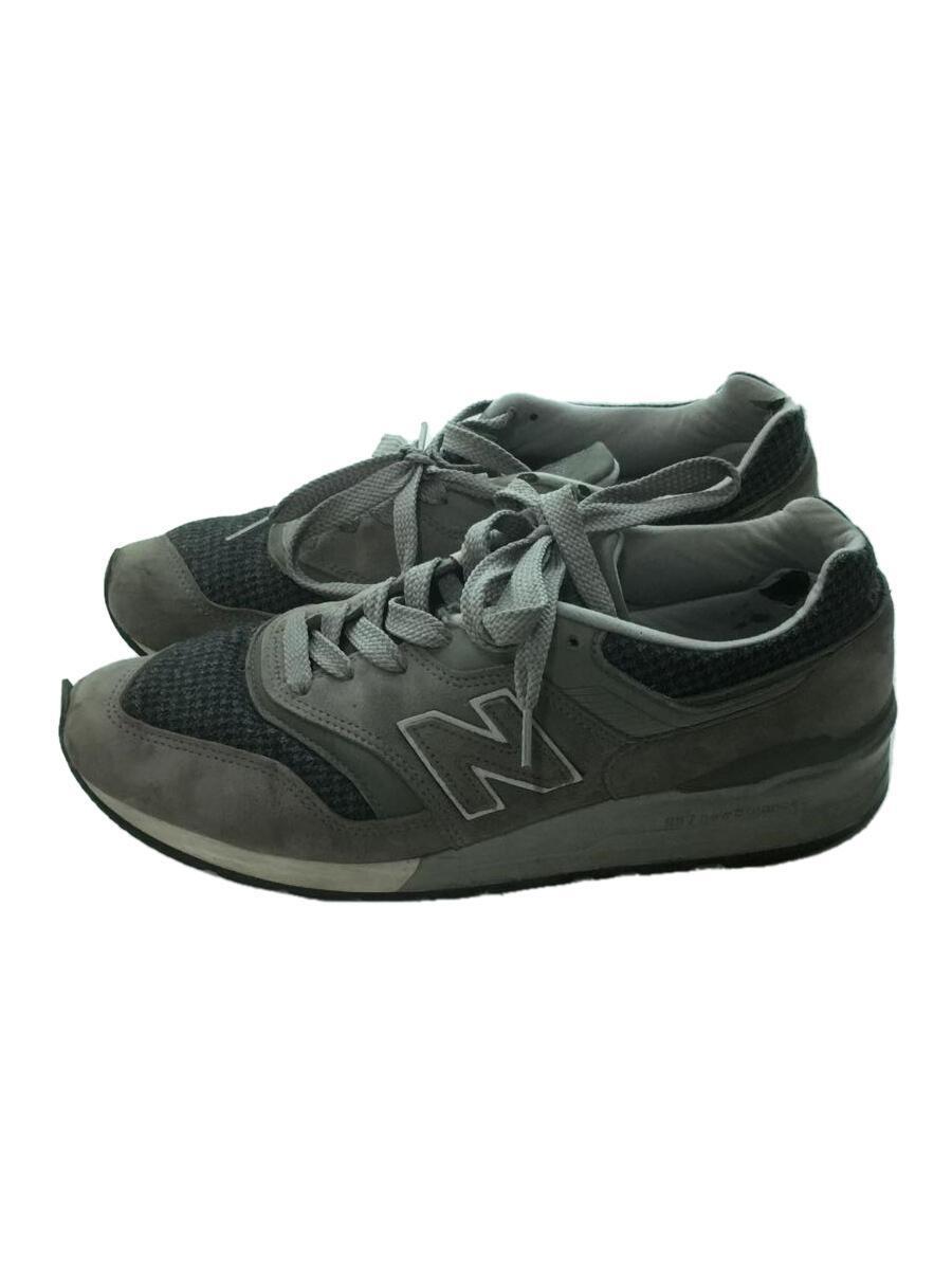 NEW BALANCE◆ローカットスニーカー/29cm/GRY/スウェード/M997PAK