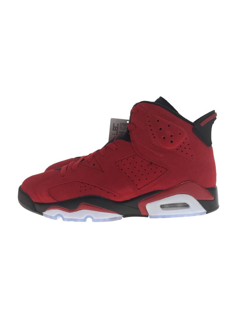 NIKE◆タグ付/AIR JORDAN 6 RETRO TORO BRAVO/27cm/RED/CT8529-600