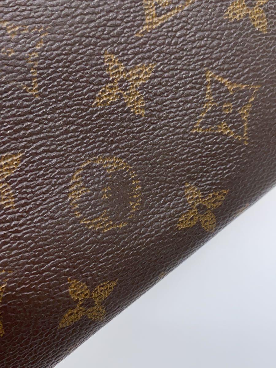 LOUIS VUITTON◆長財布/レザー/BRW/総柄/メンズ/M61188_画像7