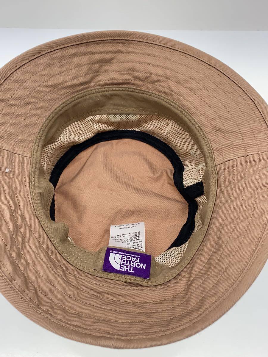 THE NORTH FACE PURPLE LABEL◆バケットハット/L/コットン/BEG/メンズ/NN8053N/Stretch Twill Field Hat_画像4