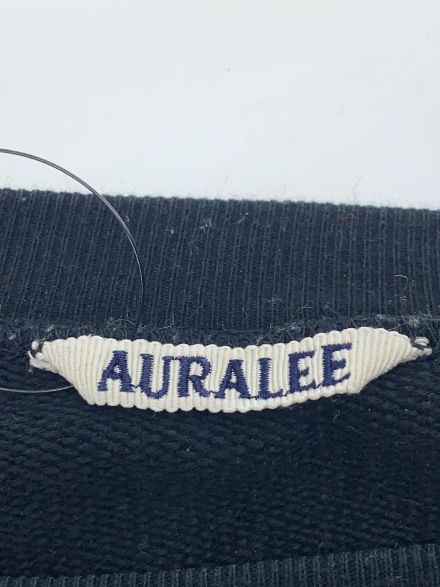 AURALEE◆21SS/SUPER SOFT SWEAT BIG P/O/スウェット/4/コットン/ブラック/A21SP02_画像3