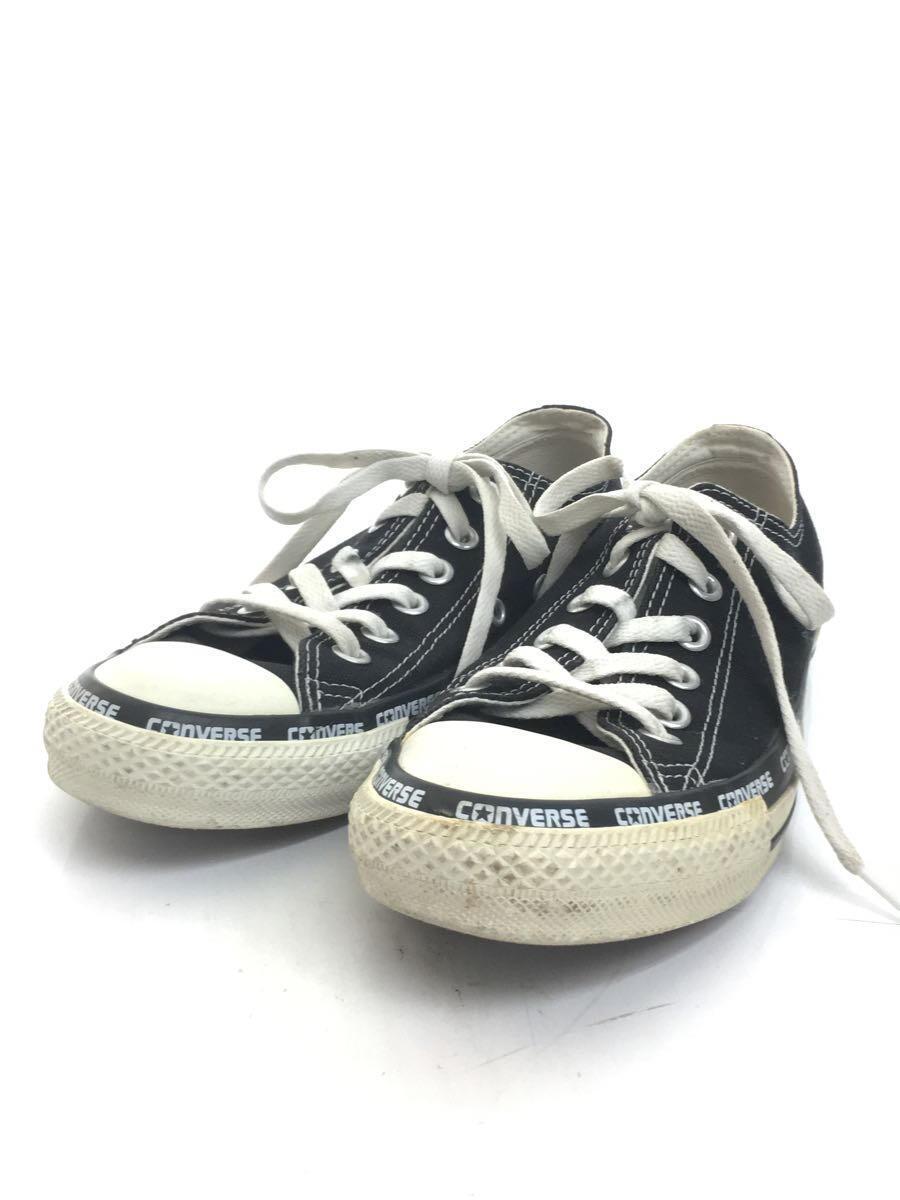 CONVERSE◆ローカットスニーカー/24cm/BLK/キャンバス/1SC264_画像2