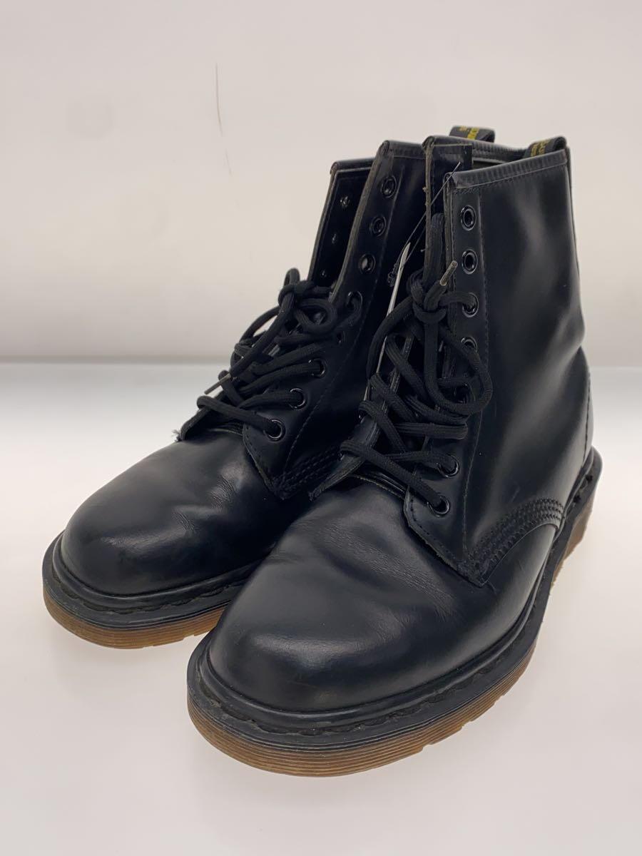 Dr.Martens◆ブーツ/-/BLK/エナメル_画像2