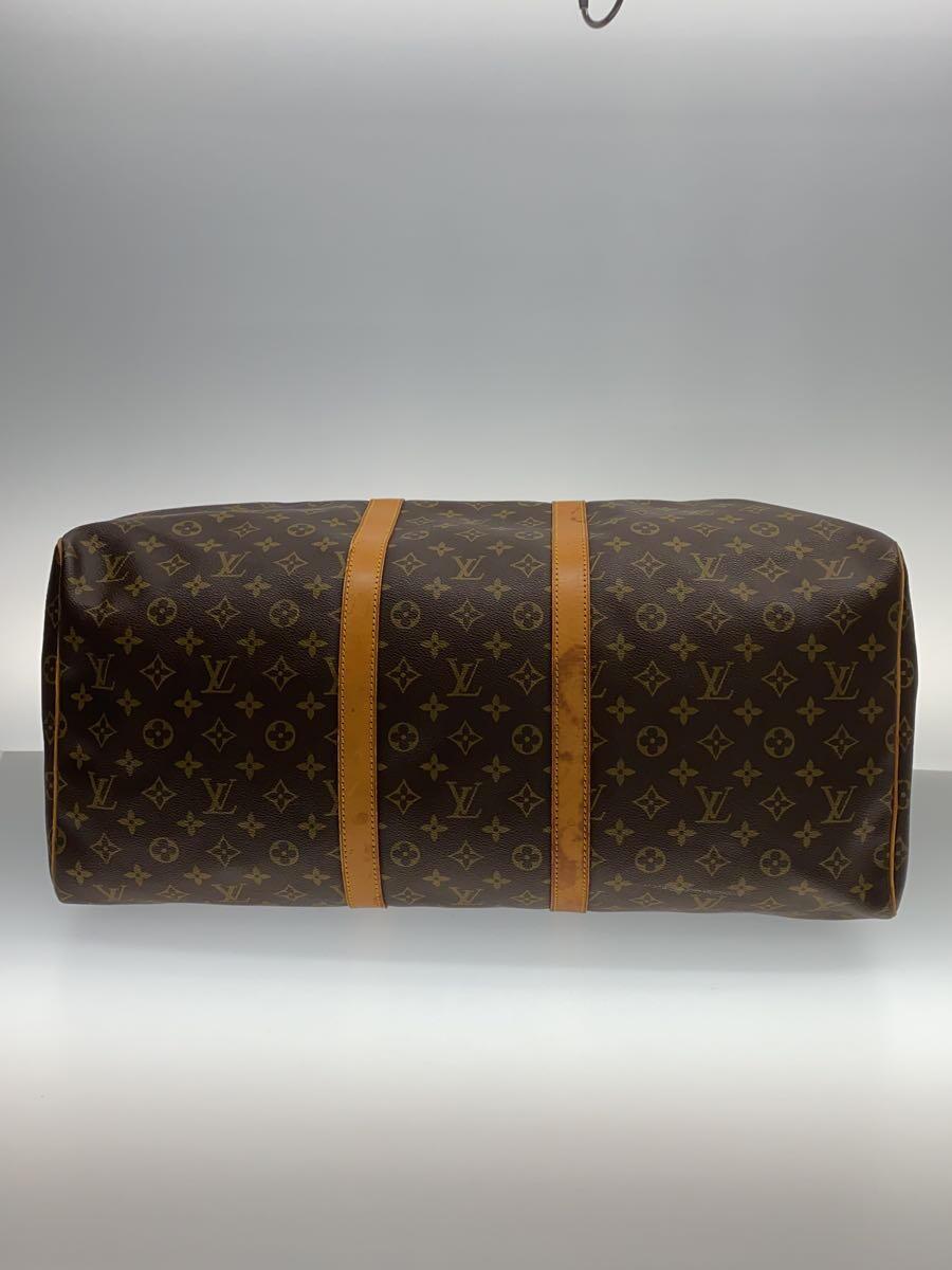 LOUIS VUITTON◆M41414/キーポル・バンドリエール55_モノグラム・キャンバス_BRW/PVC/BRW_画像4