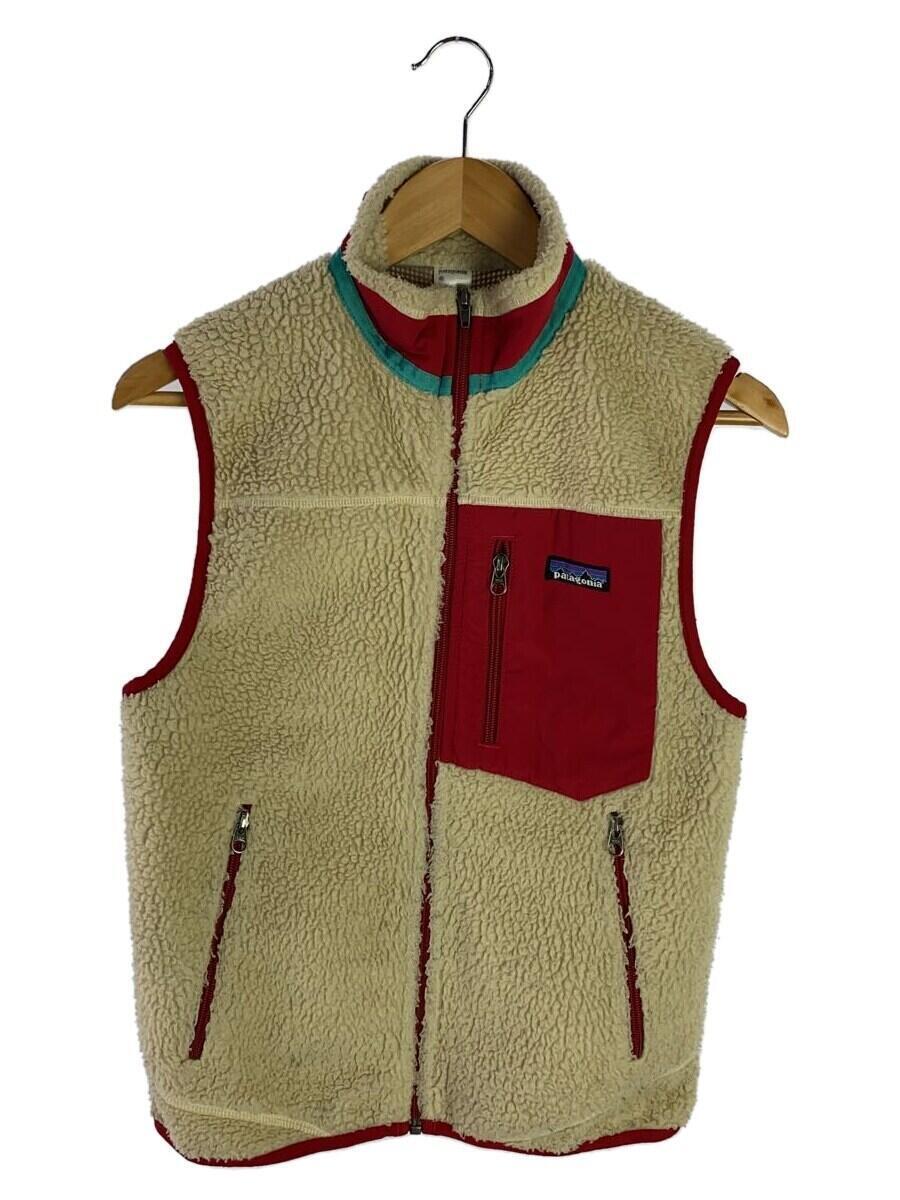 patagonia◆CLASSIC RETRO-X VEST/ボア/フリースベスト/XS/ポリエステル/IVO/23047FA11_画像1