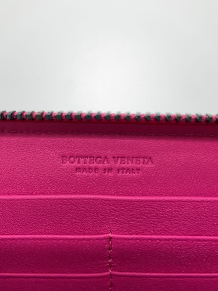 BOTTEGA VENETA◆イントレチャート/ハロウィン限定/財布/レザー/PNK/レディース_画像3