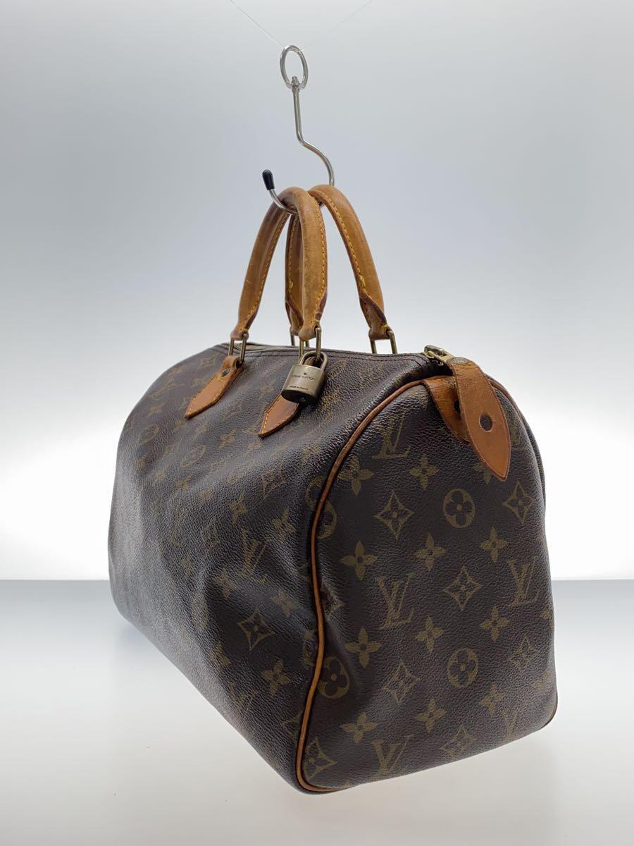 LOUIS VUITTON◆1)スピーディ30_モノグラム・キャンバス_BRW/PVC/BRW_画像2