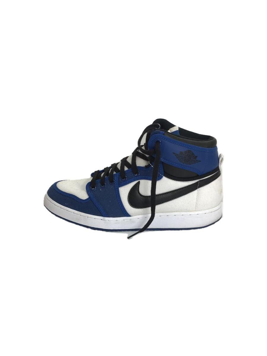 NIKE◆AIR JORDAN 1 KO_エアジョーダン1 ノックアウト/28cm/BLU