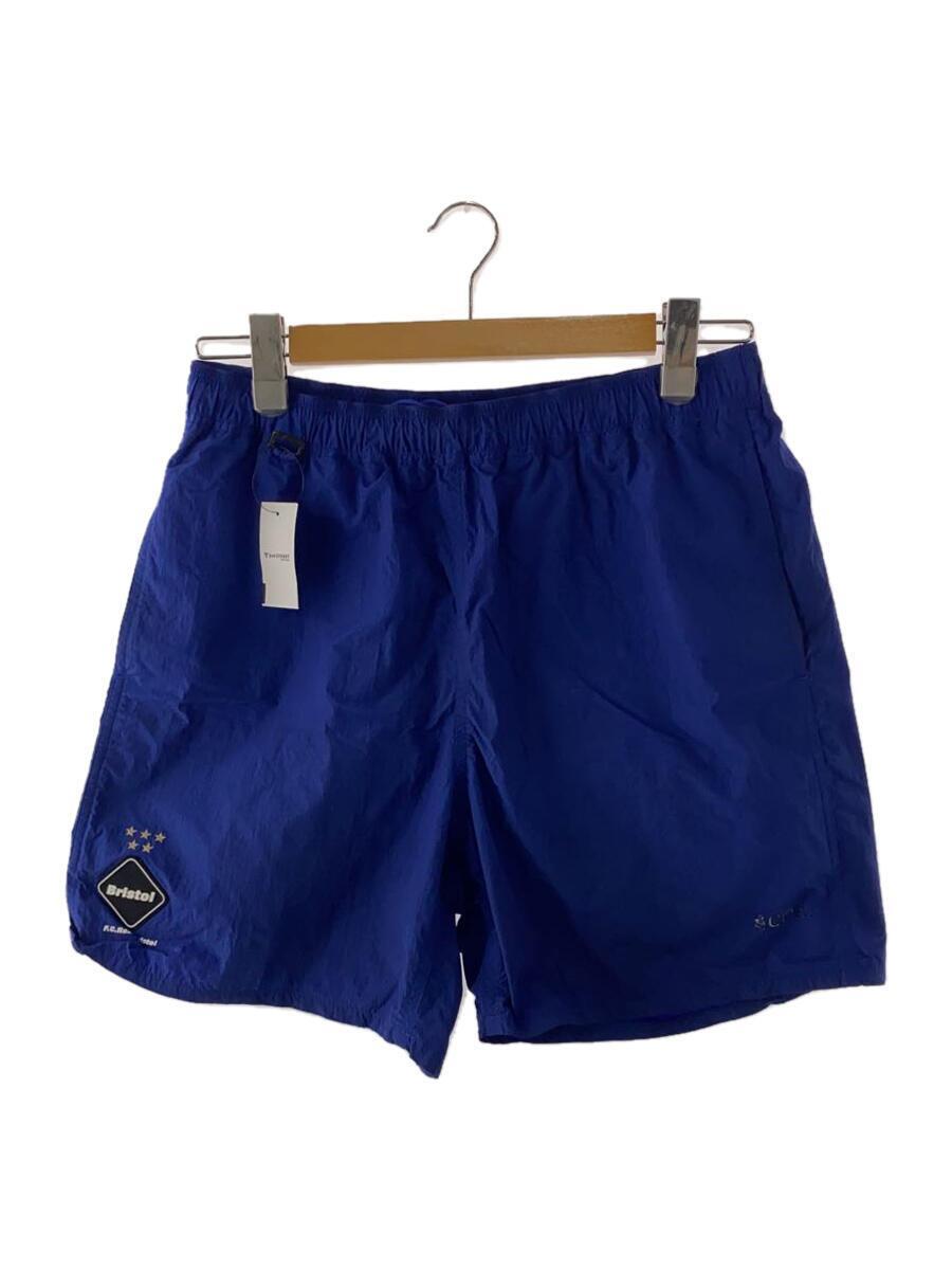 F.C.R.B.(F.C.Real Bristol)◆MESH BACK POCKET SHORTS/ショートパンツ/S/ナイロン/BLU/FCRB-200039_画像1