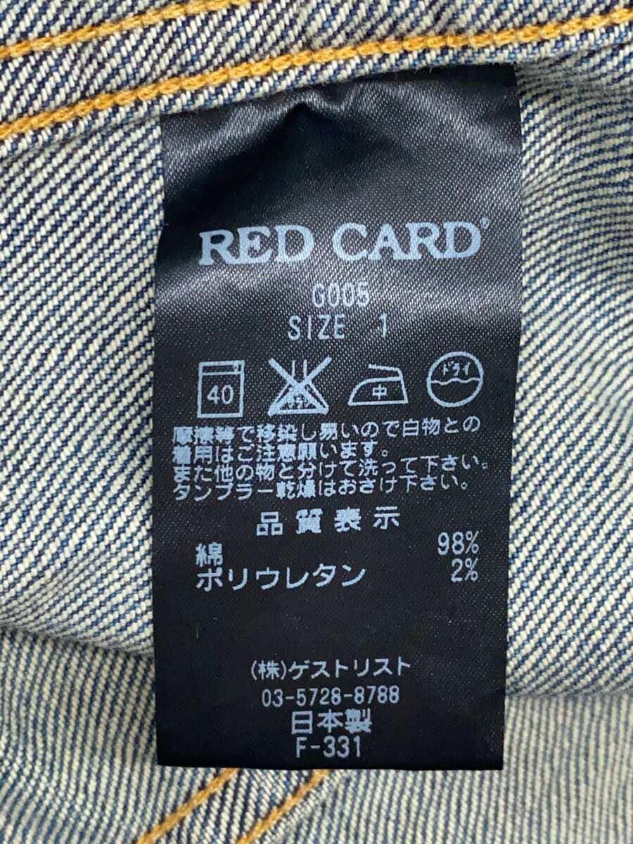 RED CARD◆Gジャン/1/コットン/NVY/無地/G005_画像4