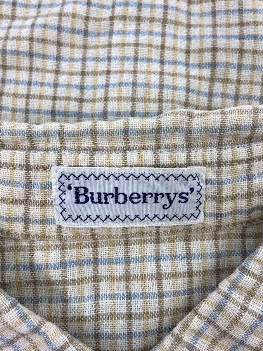 BURBERRYS◆長袖シャツ/-/コットン/チェック_画像3