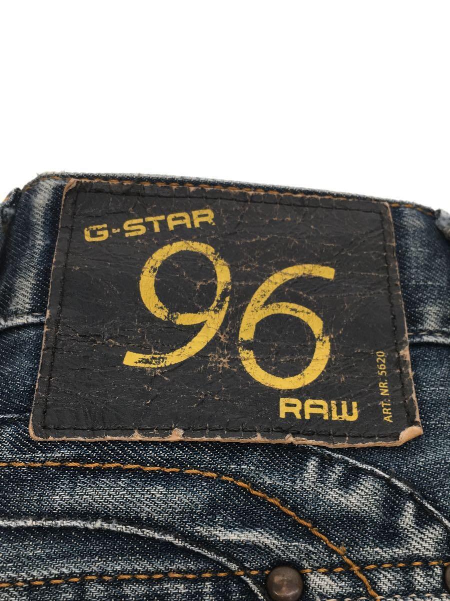 G-STAR RAW◆ストレートパンツ/32/デニム/IDG/GS3301/96_画像4