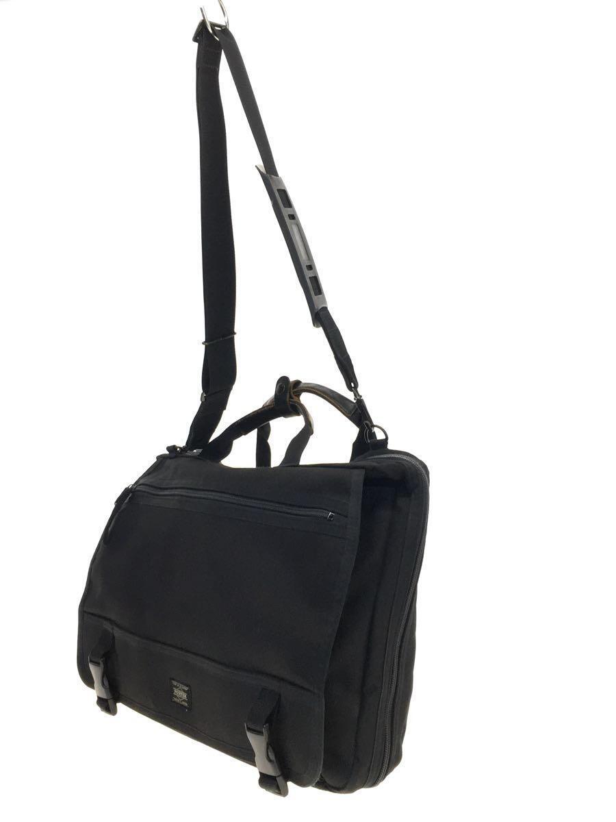 PORTER* briefcase / canvas /BLK