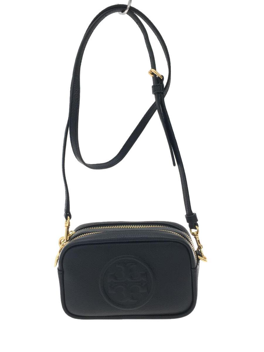 売り切れ必至！ TORY BURCH◇ショルダーバッグ/レザー/ブラック