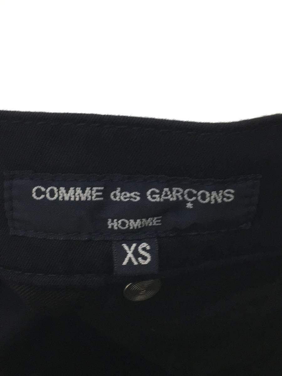COMME des GARCONS HOMME◆23ss/ワンタックパンツ/XS/コットン/ダークネイビー_画像5