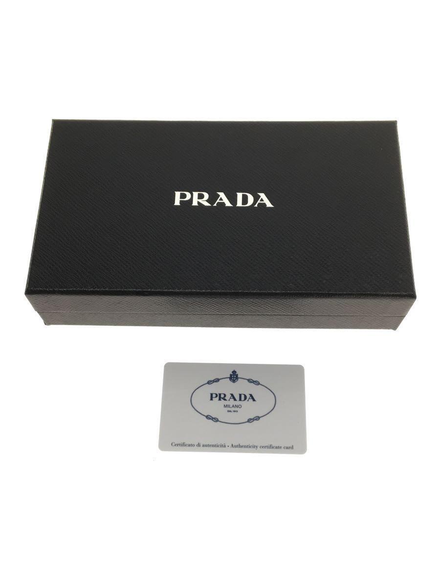 PRADA◆長財布/レザー/PNK/レディース/1M1132_画像7