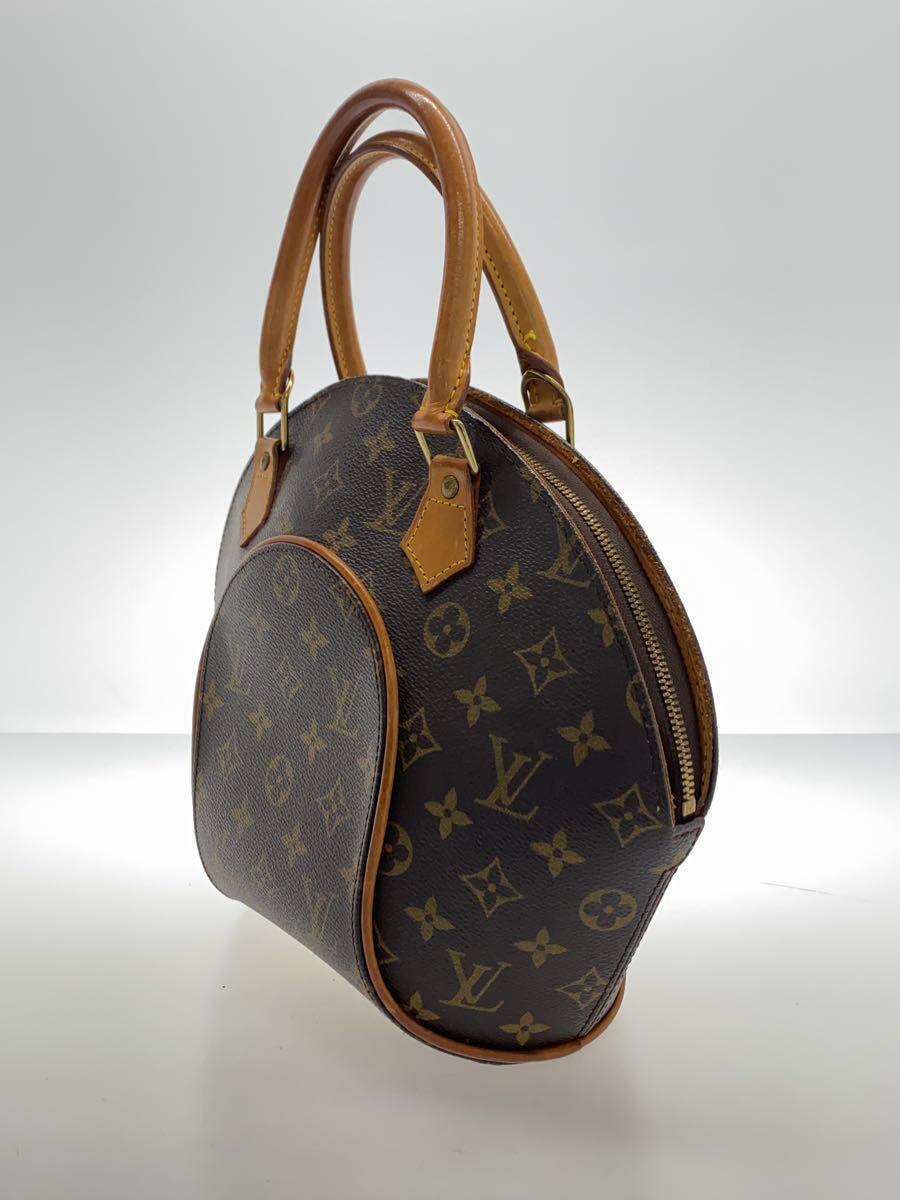 LOUIS VUITTON◆エリプスPM_モノグラム・キャンバス_BRW/PVC/BRW_画像2