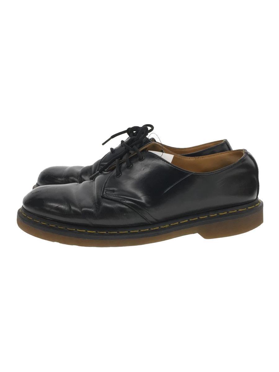 Dr.Martens◆ドレスシューズ/UK9/BLK/レザー/AW004_画像1