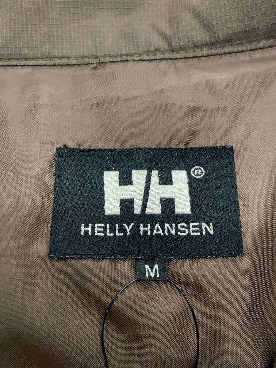 HELLY HANSEN* down jacket /M/ polyester /BRW/ plain /OH-490A