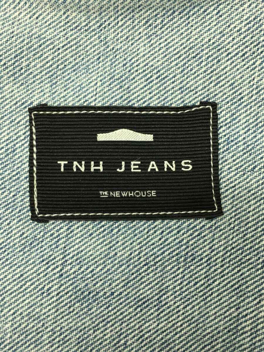 THE NEWHOUSE◆THN JEANS/Gジャン/FREE/コットン/BLU/TNH22100-02_画像3