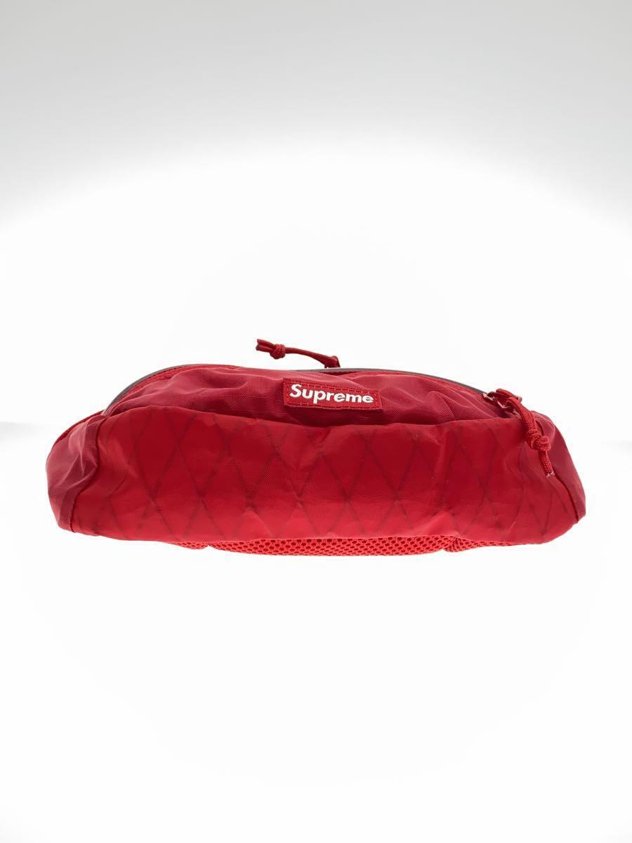 Supreme◆ウエストバッグ/ナイロン/RED/23AW/waist bag_画像4