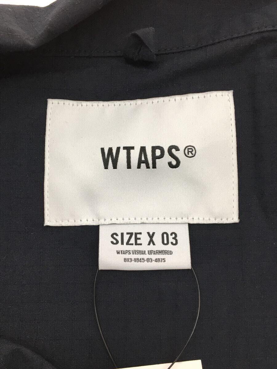 WTAPS◆半袖シャツ/3/コットン/BLK/231tqdt-shm04_画像3