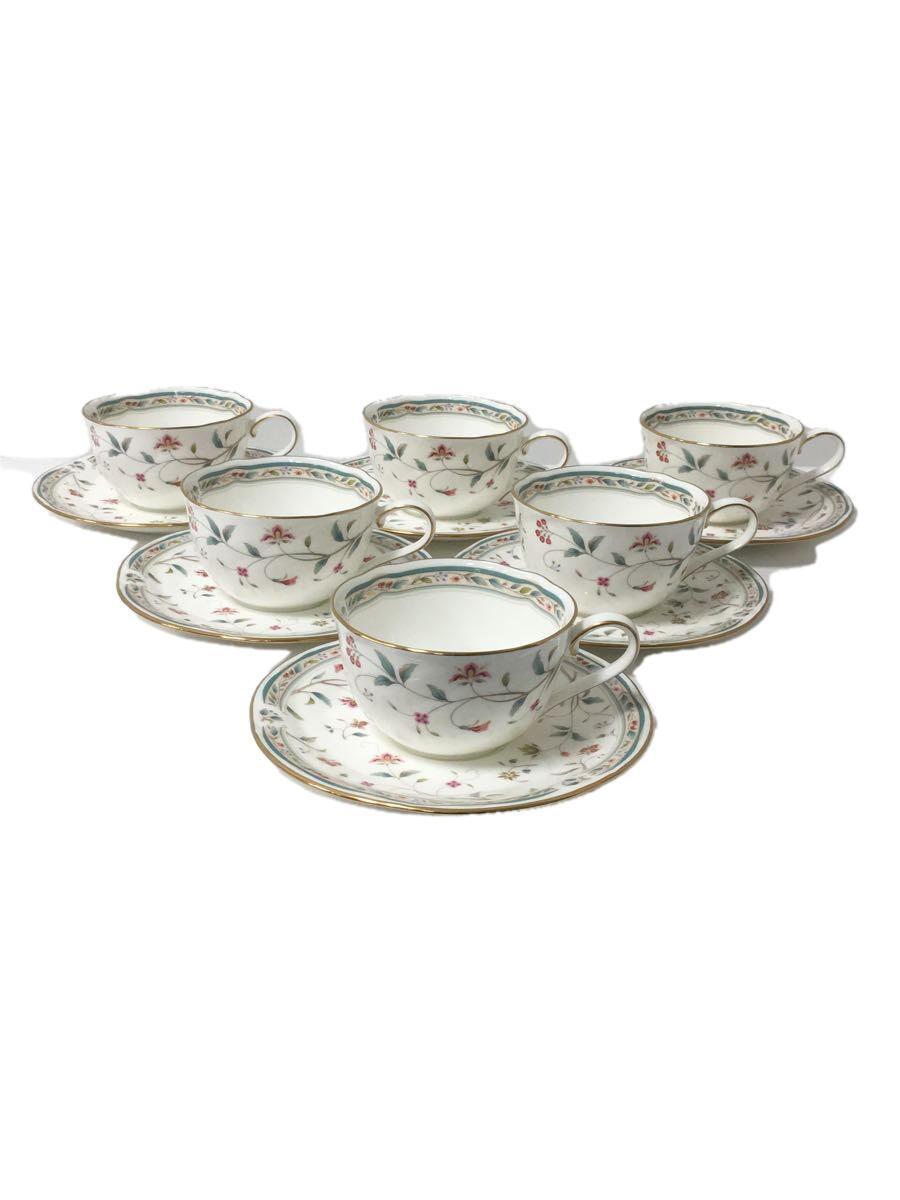 Noritake◆Noritake/カップ&ソーサー/6点セット/WHT/4409_画像1