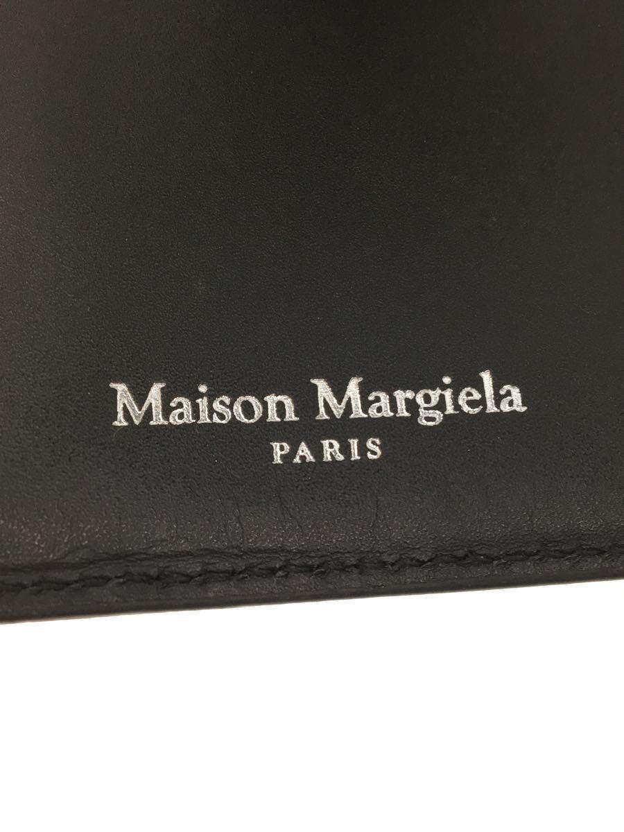 Maison Margiela◆2つ折り財布/レザー/BLK/メンズ/SA1UI0018_画像3