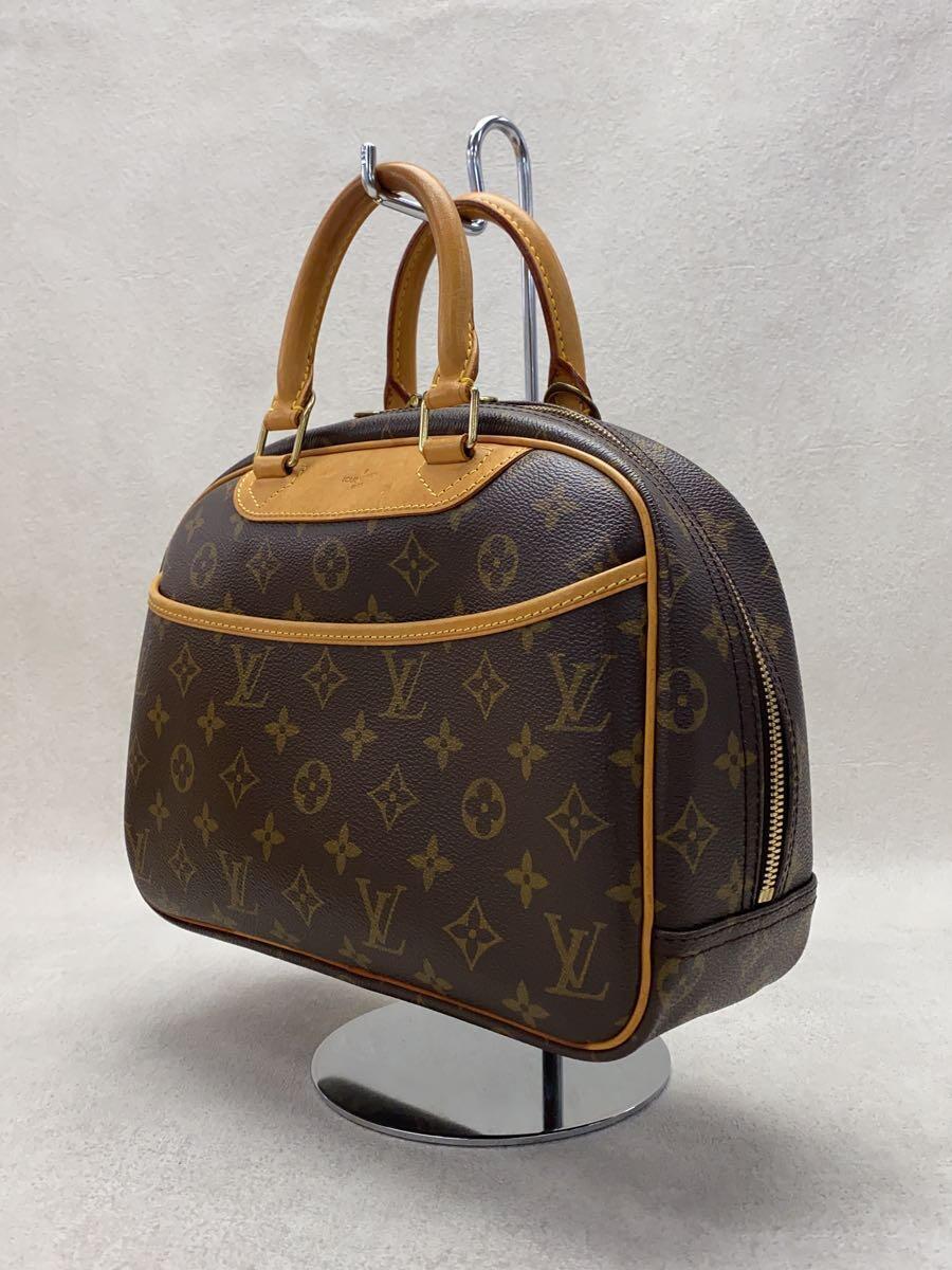 LOUIS VUITTON◆トゥルーヴィル_モノグラム・キャンバス_BRW/PVC/BRW_画像2