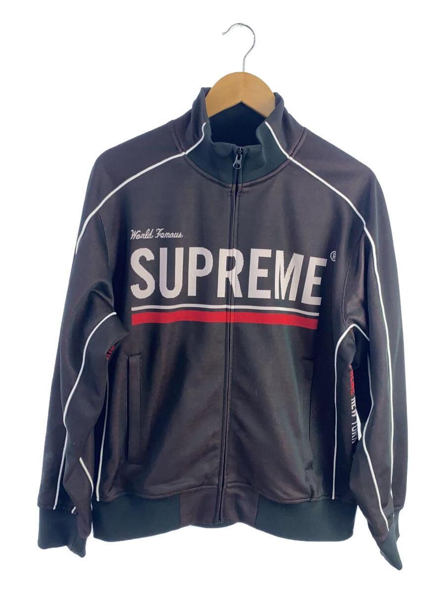 Supreme◆22AW/World Famous Jacquard Track Jacket/ジャージ/M/ポリエステル/BLK