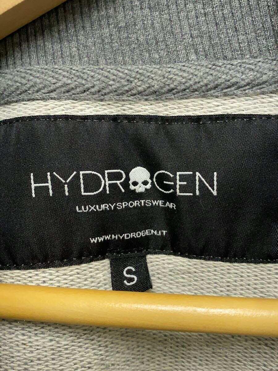 HYDROGEN◆HYDROGEN ハイドロゲン/トップス/S/コットン/GRY_画像3