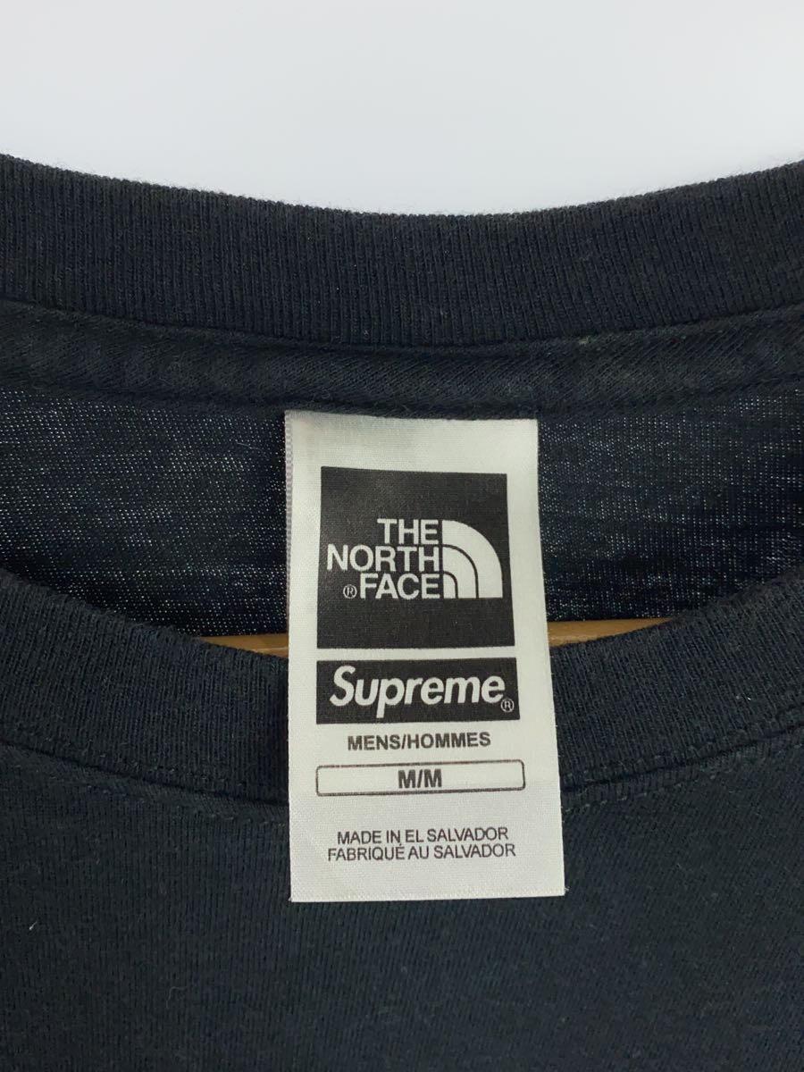 Supreme◆×THE NORTH FACE/17AW/Mountain Tee/Tシャツ/M/コットン/BLK_画像3