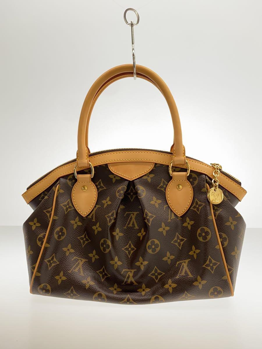 LOUIS VUITTON◆ティヴォリPM_モノグラム・キャンバス_M40143/PVC/BRW_画像3