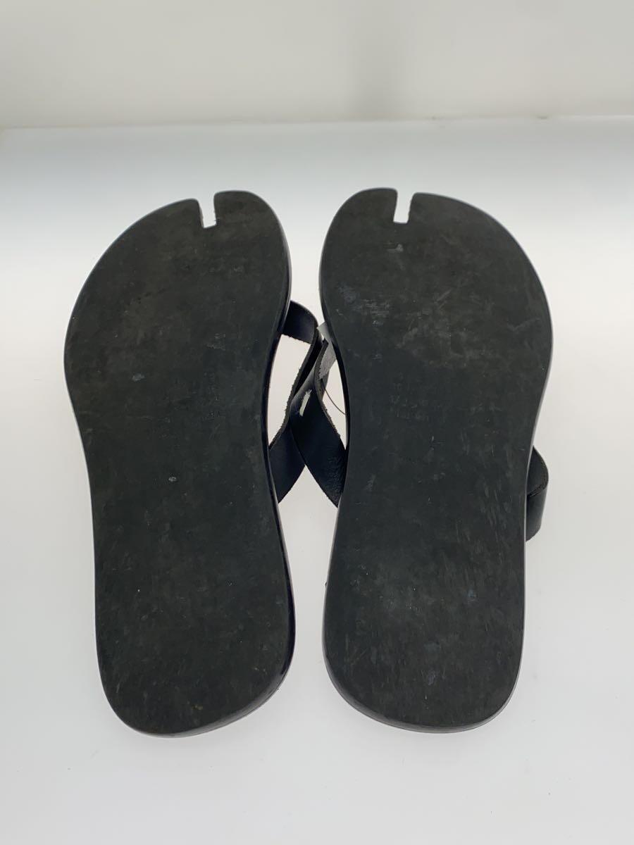 Maison Margiela◆SLIPPER/足袋サンダル/42/BLK_画像4