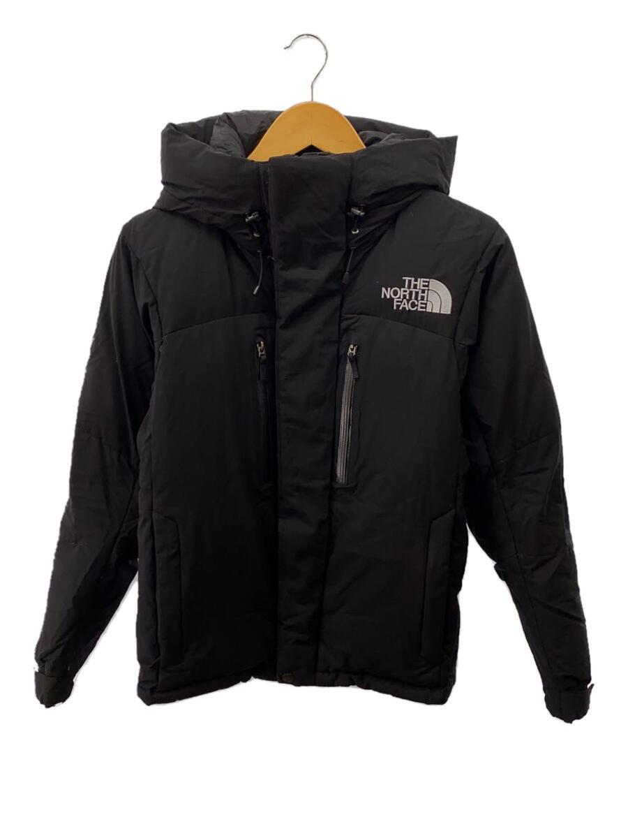 THE NORTH FACE◆ダウンジャケット/XS/ナイロン/BLK/ND91840/着用感有